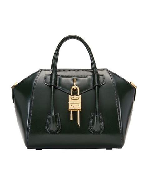 Women's Mini Antigona Lock bag in Box leather 